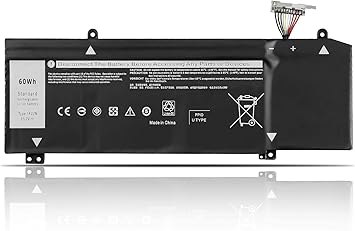 Wefly 1F22N Laptop Battery Compatible for Dell G5 5590 G7 7590 G7 7790 M15 2018 P79F ALW15M-D1735R M17 P37E P37E001 R1 R2 2019 Series 01F22N JJPFK 0JJPFK HYWXJ 0HYWXJ Laptop Battery
