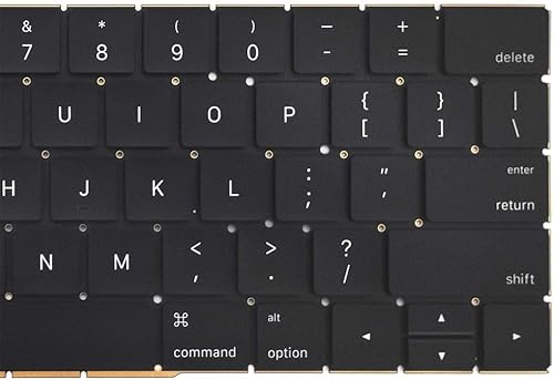 Miniatura 4 de Nuevo teclado de diseño de EE. UU. para MacBook Pro 13 "pulgadas A1706 y para MacBook Pro 15 pulgadas A1707 Touch Bar finales de 2016 mediados de