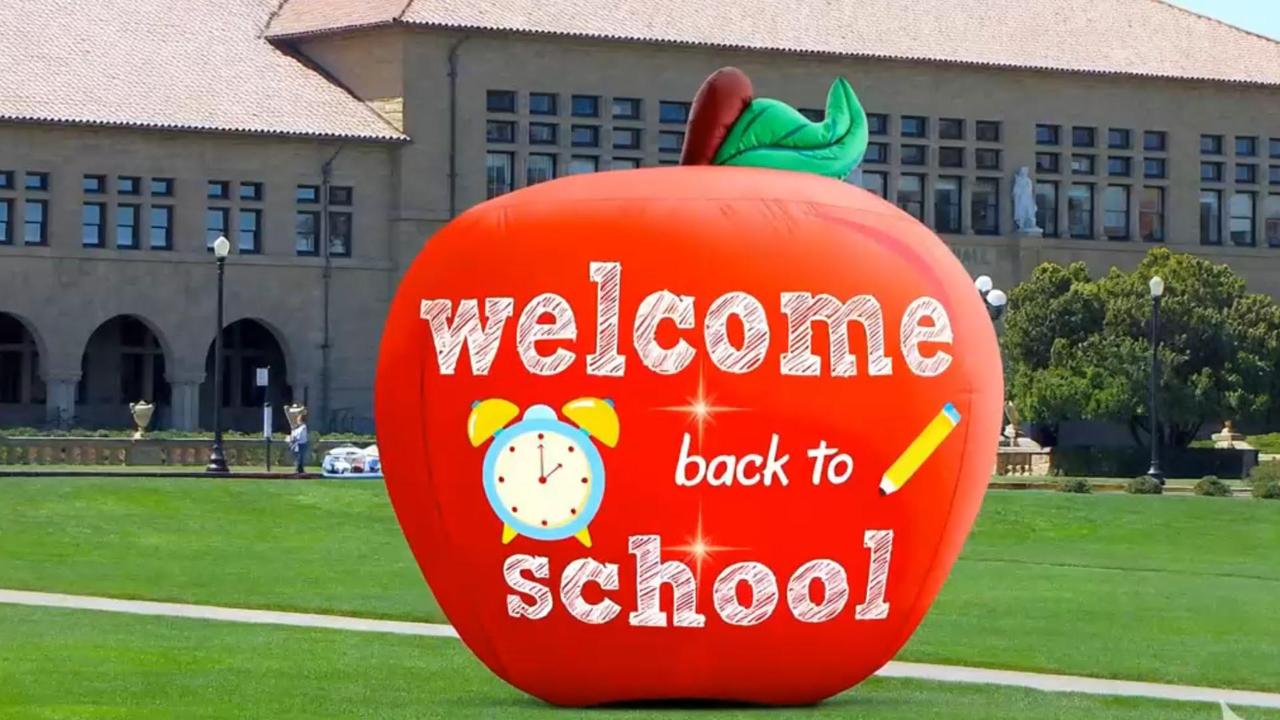 Back To School Bash Banner First Day Of School Classroom