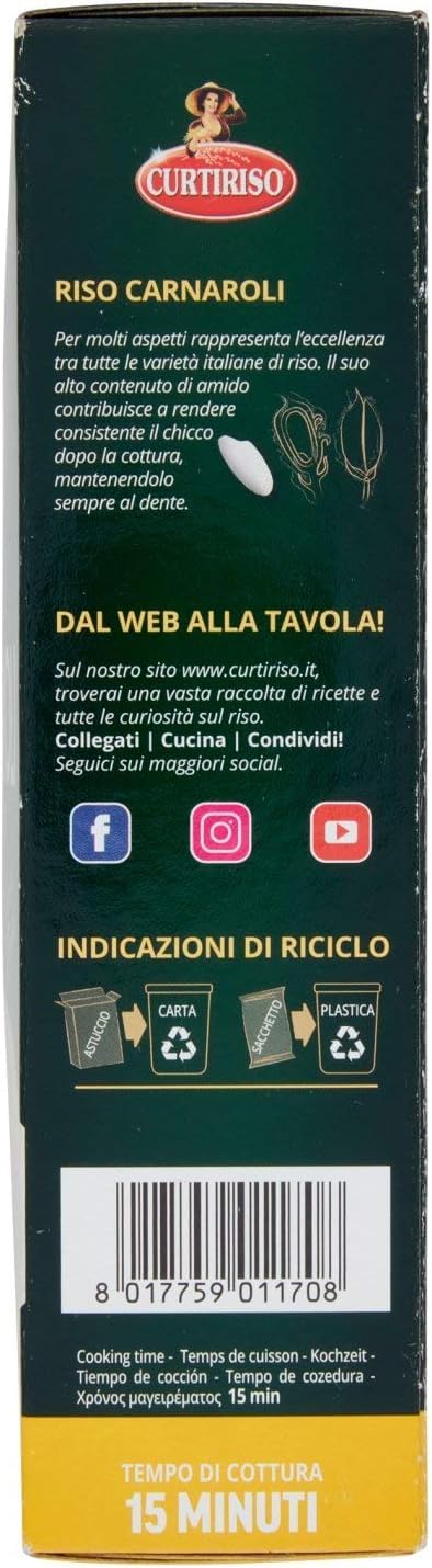 Italian Gourmet Carnaroli Risottoreis 10x1kg 10kg mit Polpa Großpackung