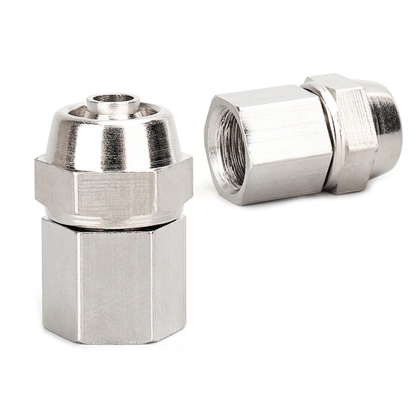 Conector rápido a presión de 10mm con rosca hembra de 1/8 para alta resistencia industrial