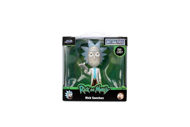 Foto 6 de 7 de Jada Figuras de Metal Rick and Morty 7 cm, 4 Surtidos coleccionables Adult Swim, Personajes Rick, Morty