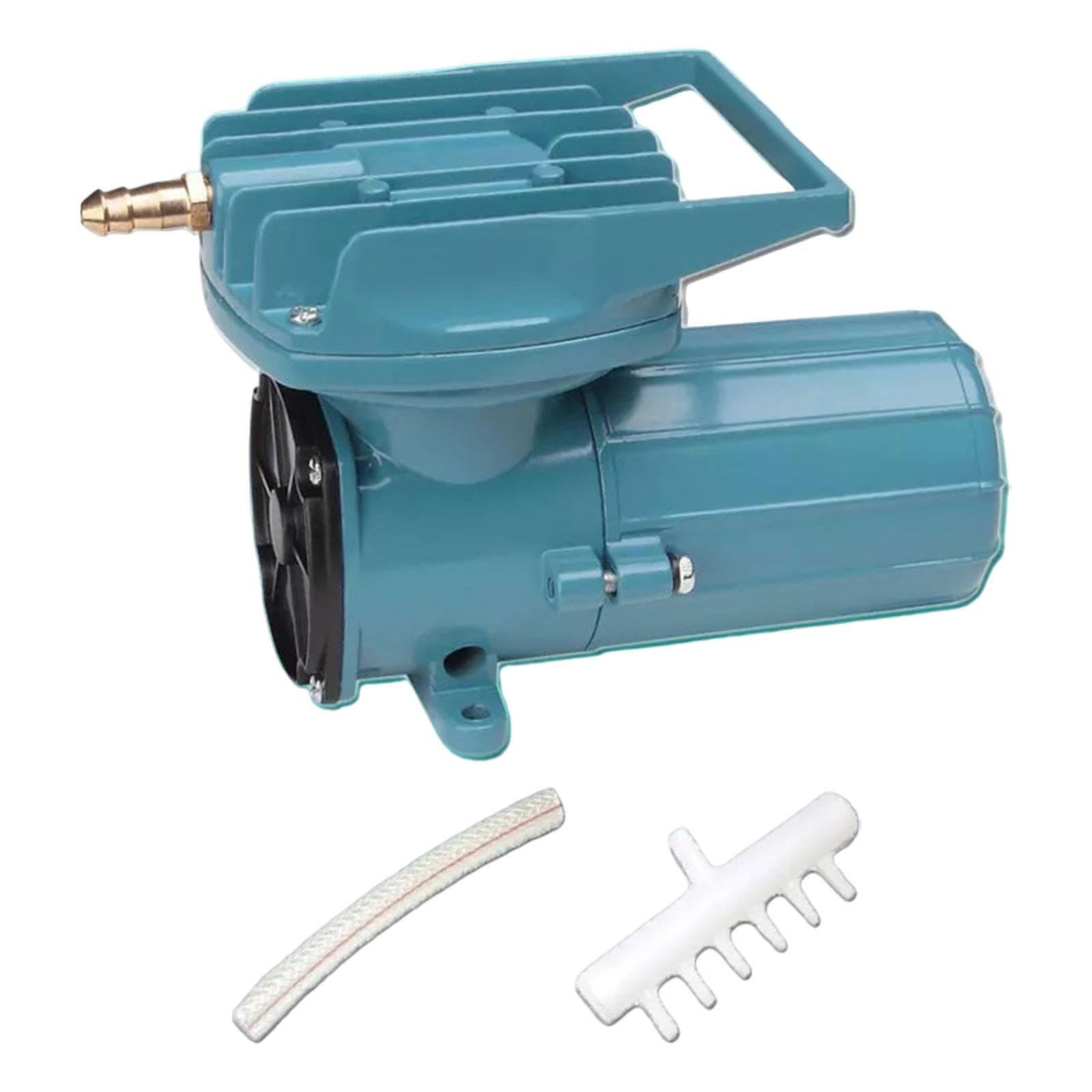 Bomba de aire para acuario, 12 V CC, metal, para estanque al aire libre, uso comercial, fuente de 165 x 76 x 99 mm, 12 V, 18 W