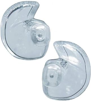 Docs ProPlugs Pair Clear, Vented - Tiny for Scuba Diving and Snorkeling