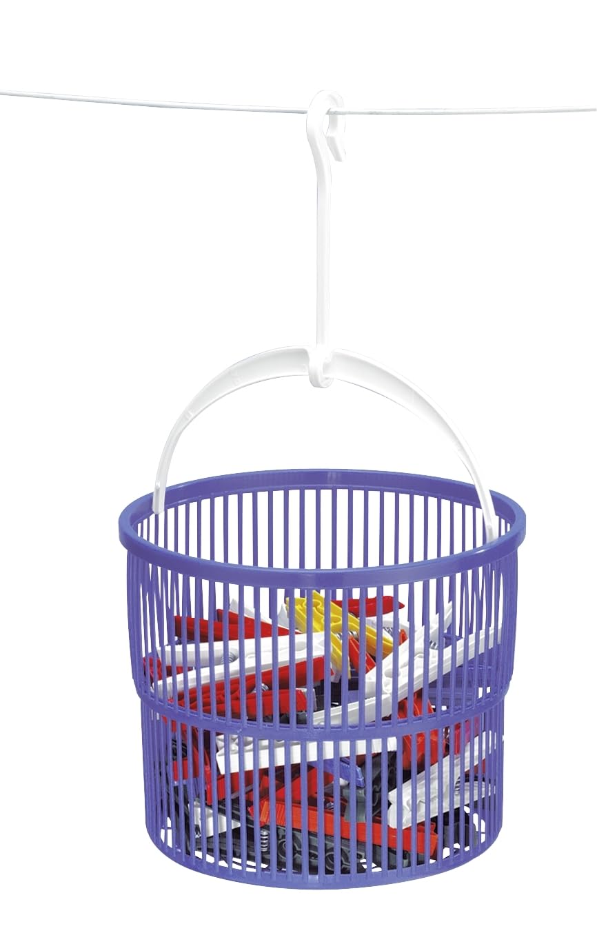 Lot De 30 Pinces à Linge En Plastique Avec Panier De