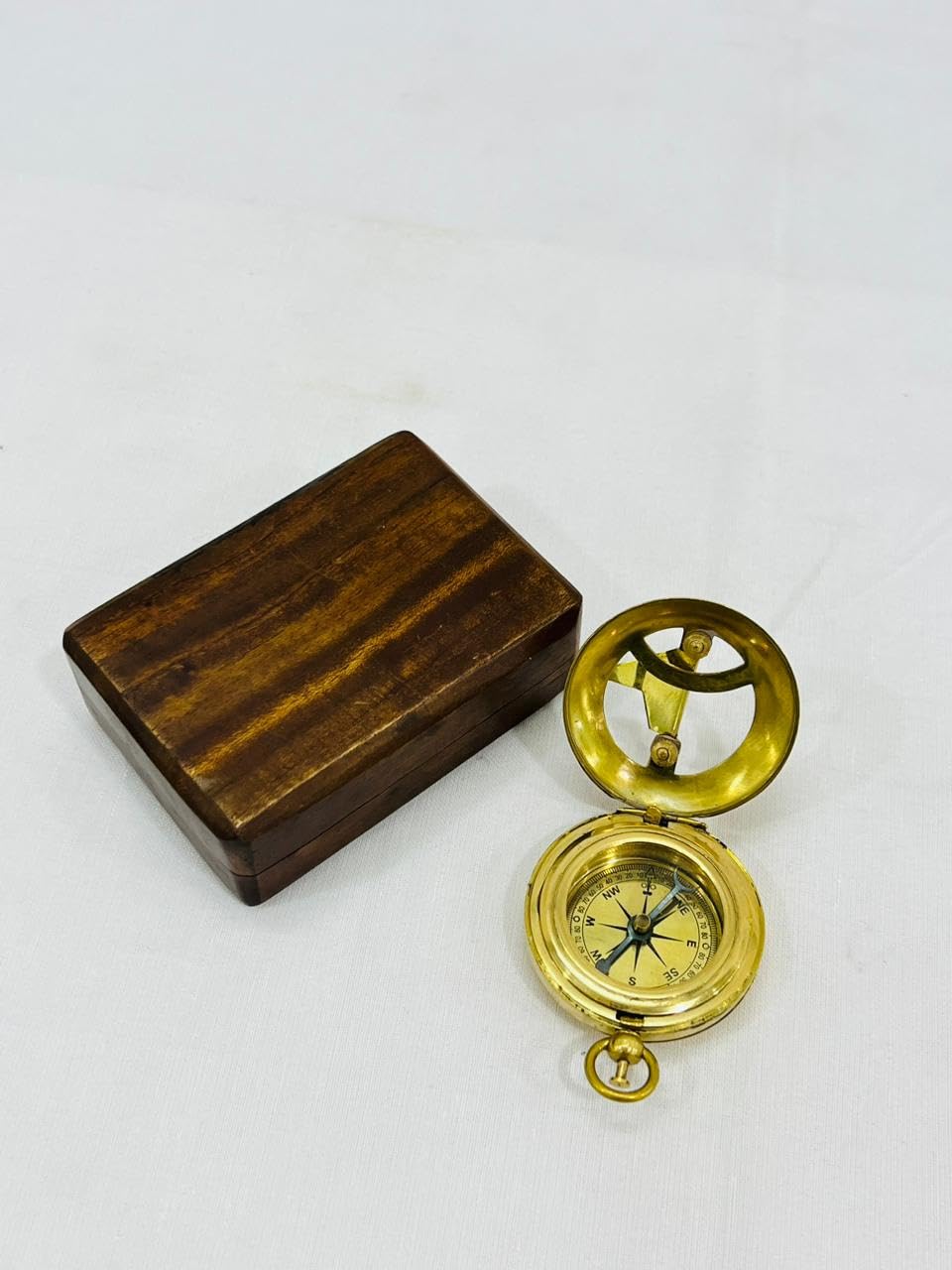 Nautico antico bussola replica Pocket Brasspocket orologio bussola ottone antico
