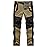 TBMPOY Men\'s Snow Ski Hiking Pants Waterproof Winter Fleece Lined Pants Camping Skiing Ice Fishing Pants with Belt 02 Thick Khaki XL