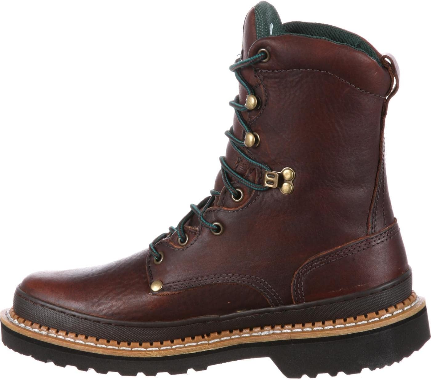 Georgia Boot Men's Georgia Giant G8374 Work Boot,Brown,8 W