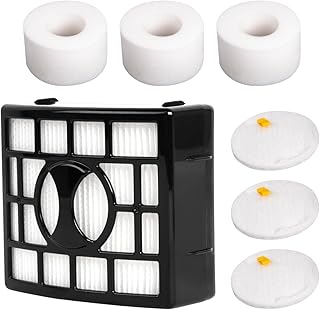 Benfosh NZ801ukt Foam and Hepa filter for Shark Rotator Powered Lift Away Speed Vacuum NV801ukt NV680, NV681, NV682, NV683, NV800, NV801, NV803, UV810, XFF680 XHF680