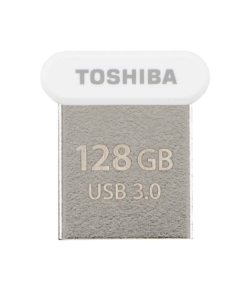 Toshiba THN-U364W1280E4 - Memoria USB 3.0 de 128 GB, Color Blanco