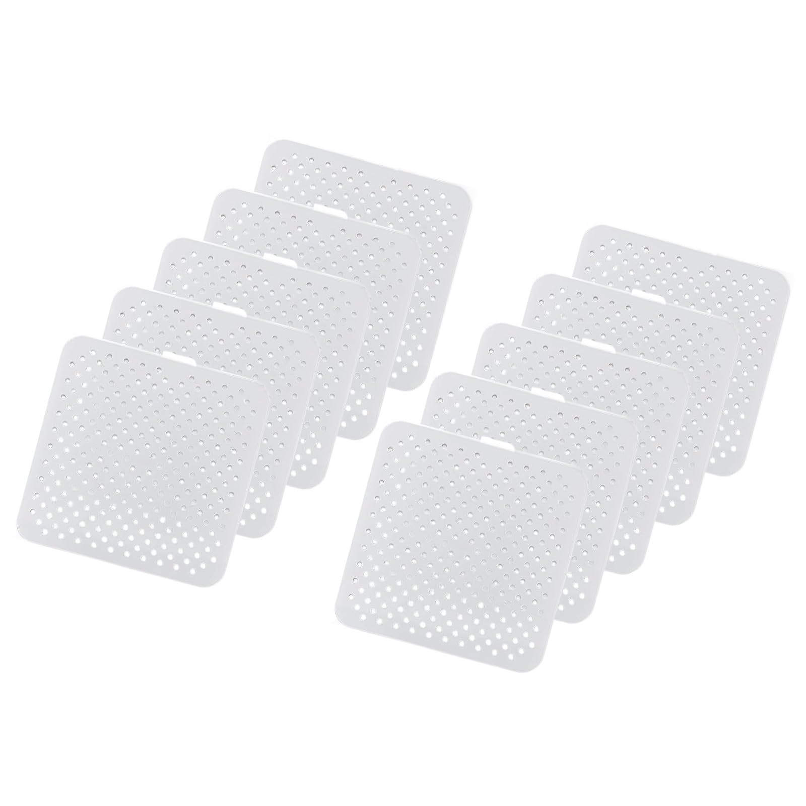 HDOYTXXM Portable Acrylic Earring Holder for Studs and Hoops with 44 Slots for Travel and Retail Display Earring Storage Solution