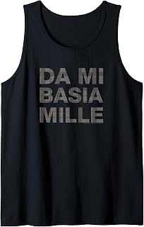 Da Mi Basia Mille Tank Top