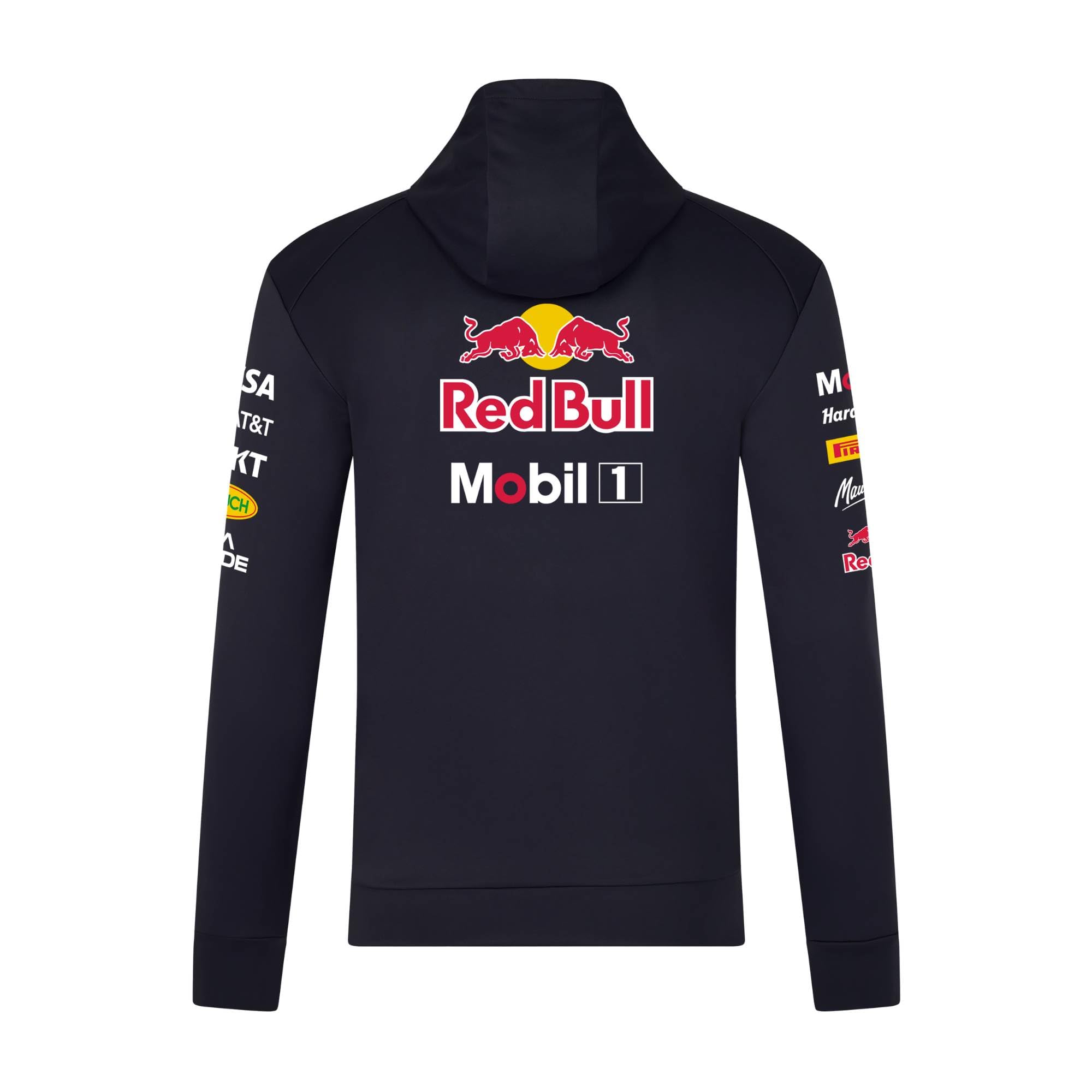 Red Bull ENERGY WEAR Oracle RB Racing Replica Hoodie Blau | Offizieller Formel 1 Fanartikel - 91% Polyester, 9% Elastan
