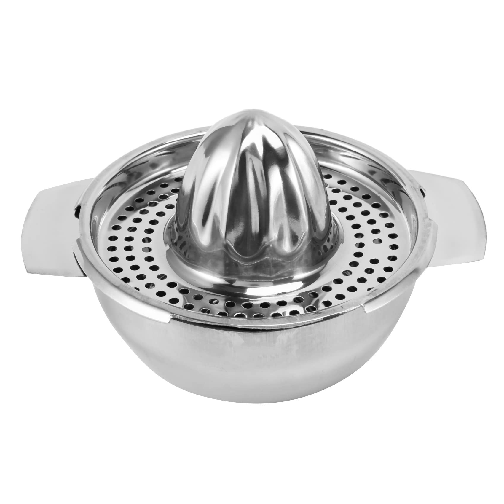 ICECHEN Stainless Steel Reamer Glass Juicer Orange Squeezer