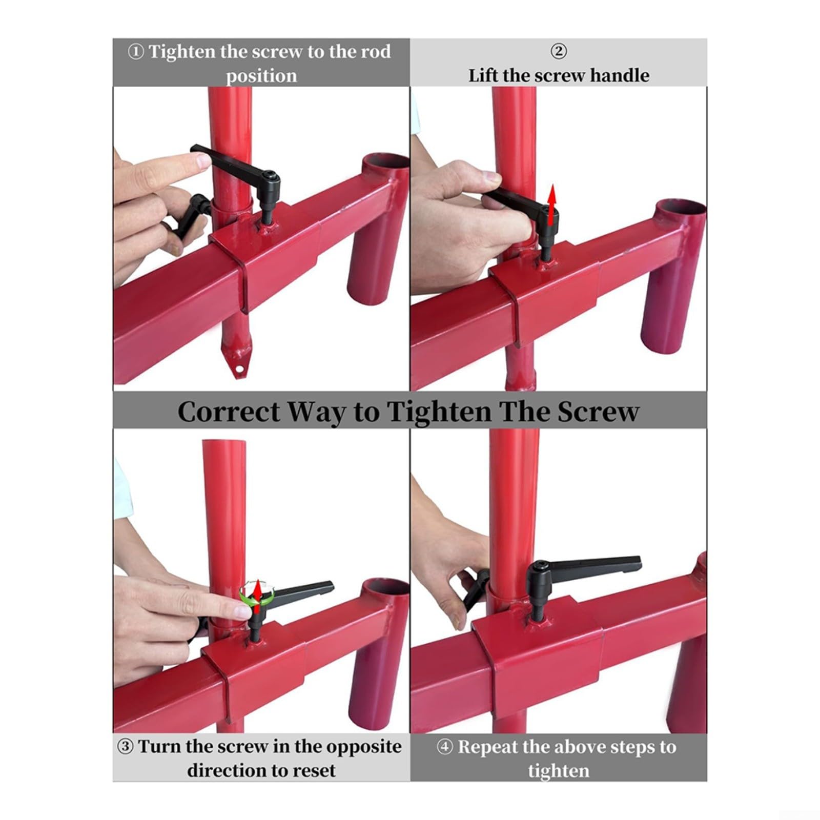 Cambiador manual de neumáticos de acero al carbono resistente para kit de cabeza de pato con cono de centrado de aluminio, se adapta a neumáticos de 16 a 21 pulgadas para coches, camiones