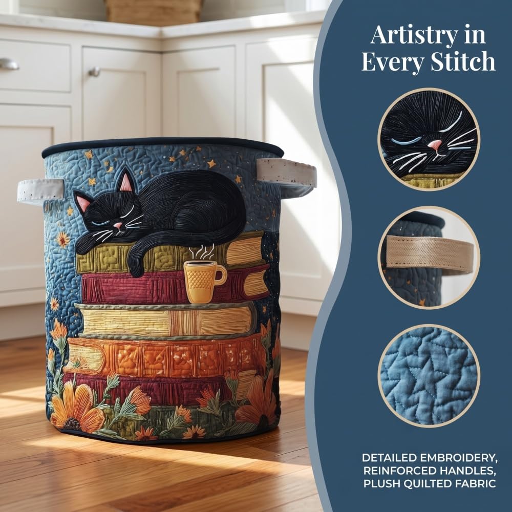 Wäschekorb mit Griffen, gesteppter Stoff-Aufbewahrungskorb für Kinderzimmer, Schlafzimmer, Badezimmer – große, weiche, faltbare Tragetasche für Kleidung und Spielzeug