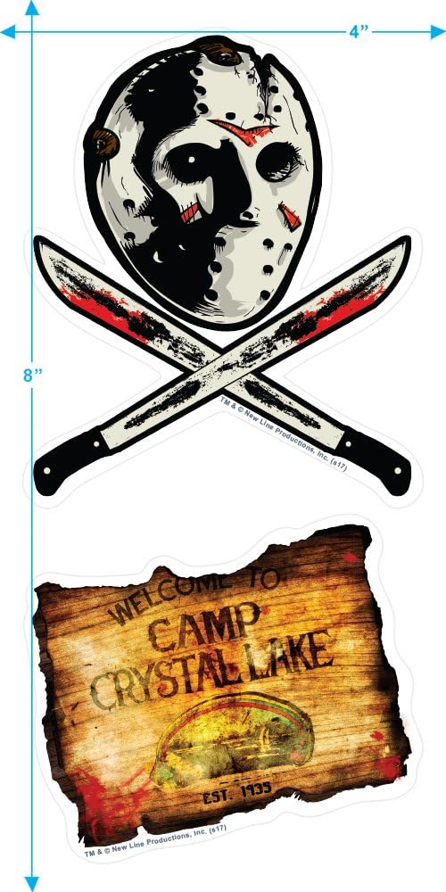Popfunk Classic Friday The 13th Movie Camp Crystal Lake Counselor T Shirt - Image 5