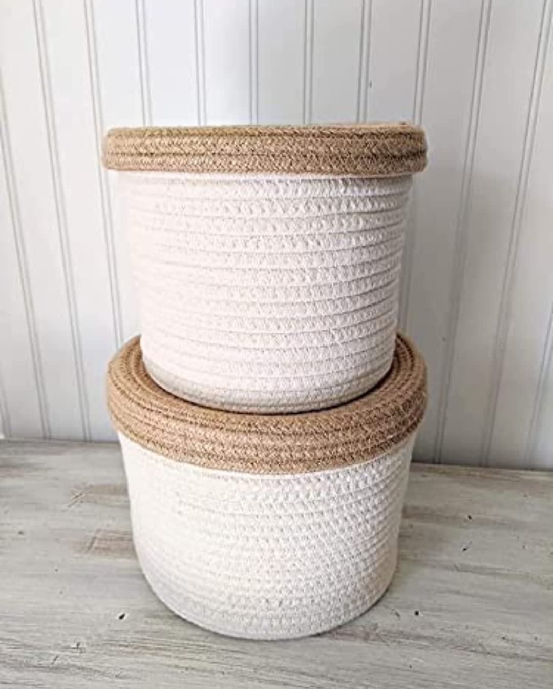 UR Home Handcrafted Woven Oval Long Floral Pots Bag Natural Jute Plant Bag Cum Basket Pot Bags for All Plants Home Room Hall Decor Indoor Outdoor Plant Sack Size (Combo(10x10),(12x12)) (B09TJVQJ1C) Amazon Price History, Amazon Price Tracker