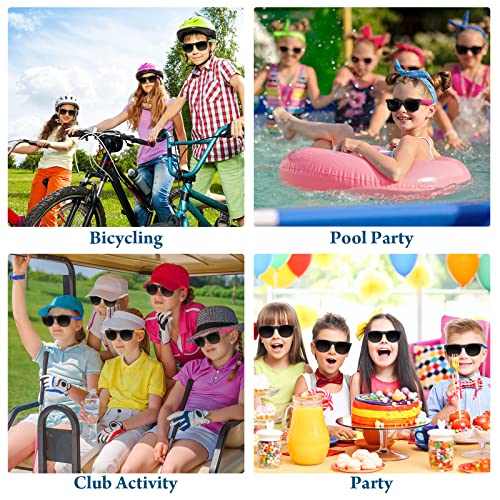 60 Pack Neon Sunglasses Party Favors Bulk, 10 Colors Neon Party Sunglasses 80'S Style Colorful Novelty Sunglasses Cool Sun Glasses For Classroom Prize, Goody Bag Filler, Birthday Party, Kid Teen Adult #TOP7