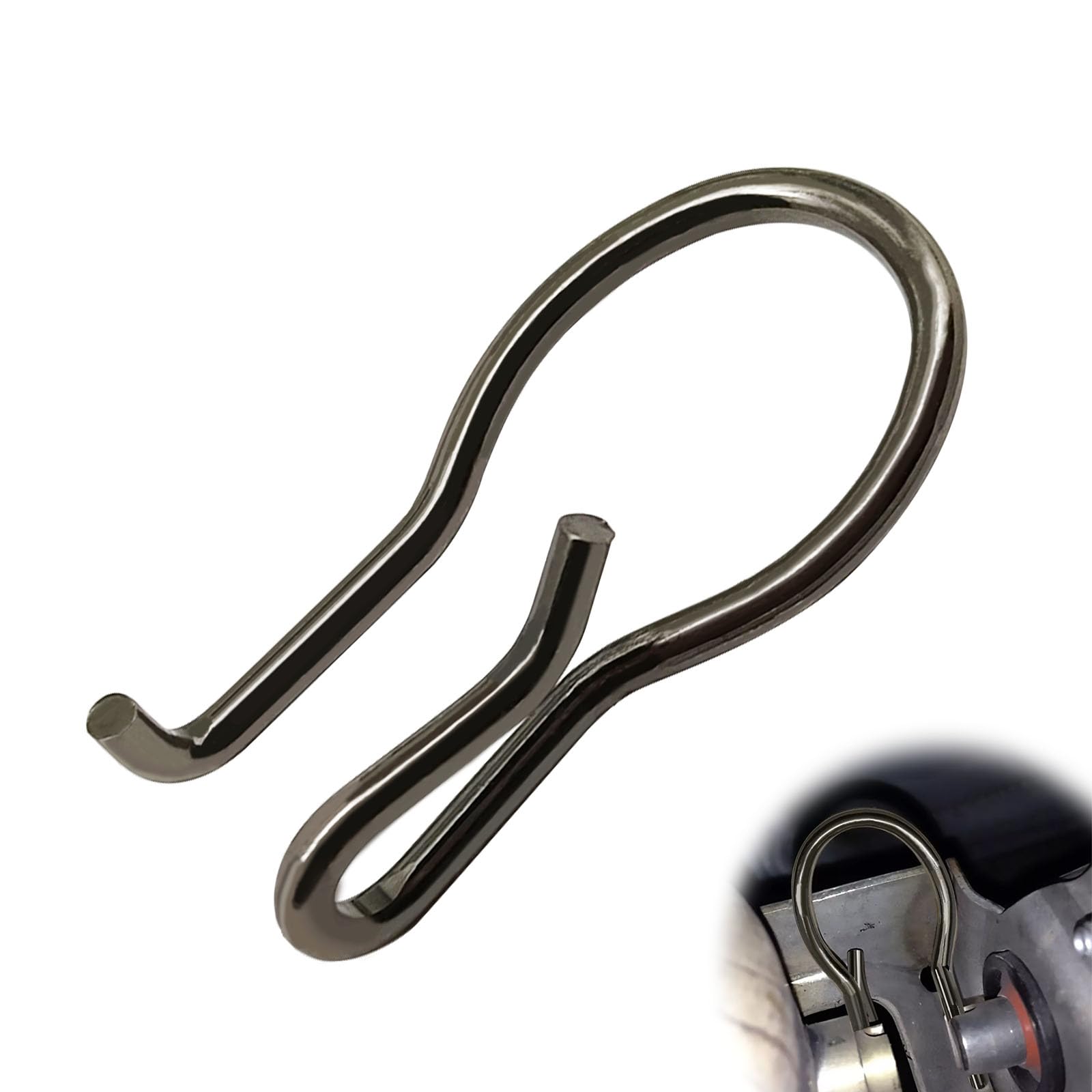 Icyhaws Exhaust Flap Control Valve Actuator Clip Fixing Bow Replacement 18307620323 Compatible with BM 1 2 3 4 5 6 7 Series I8X5 X6