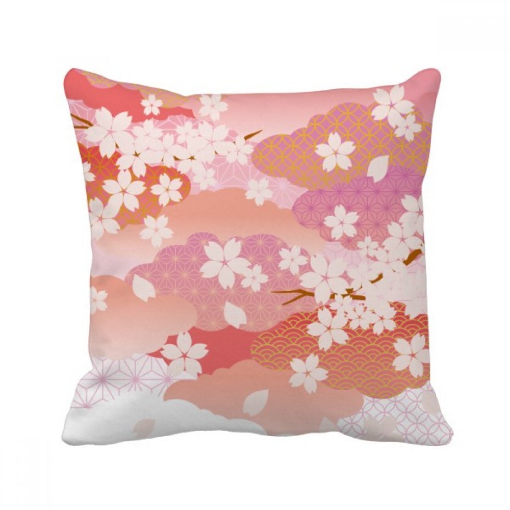Coussin carpe bleu wave motif du Japon pour créer une ambiance zen sur le canapé de votre chambre