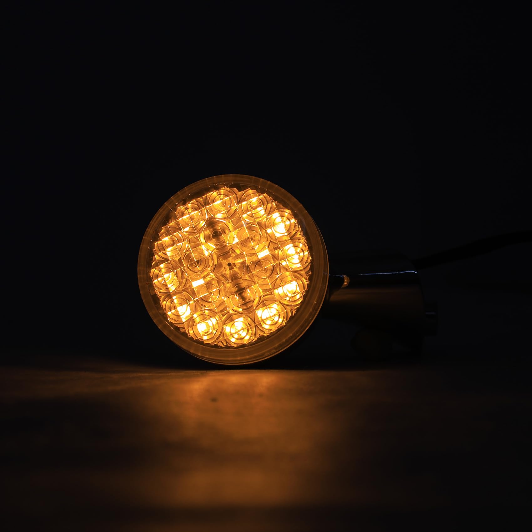 Amazon.com: TCMT Chrome Rear LED Turn Signals Lights Fit For