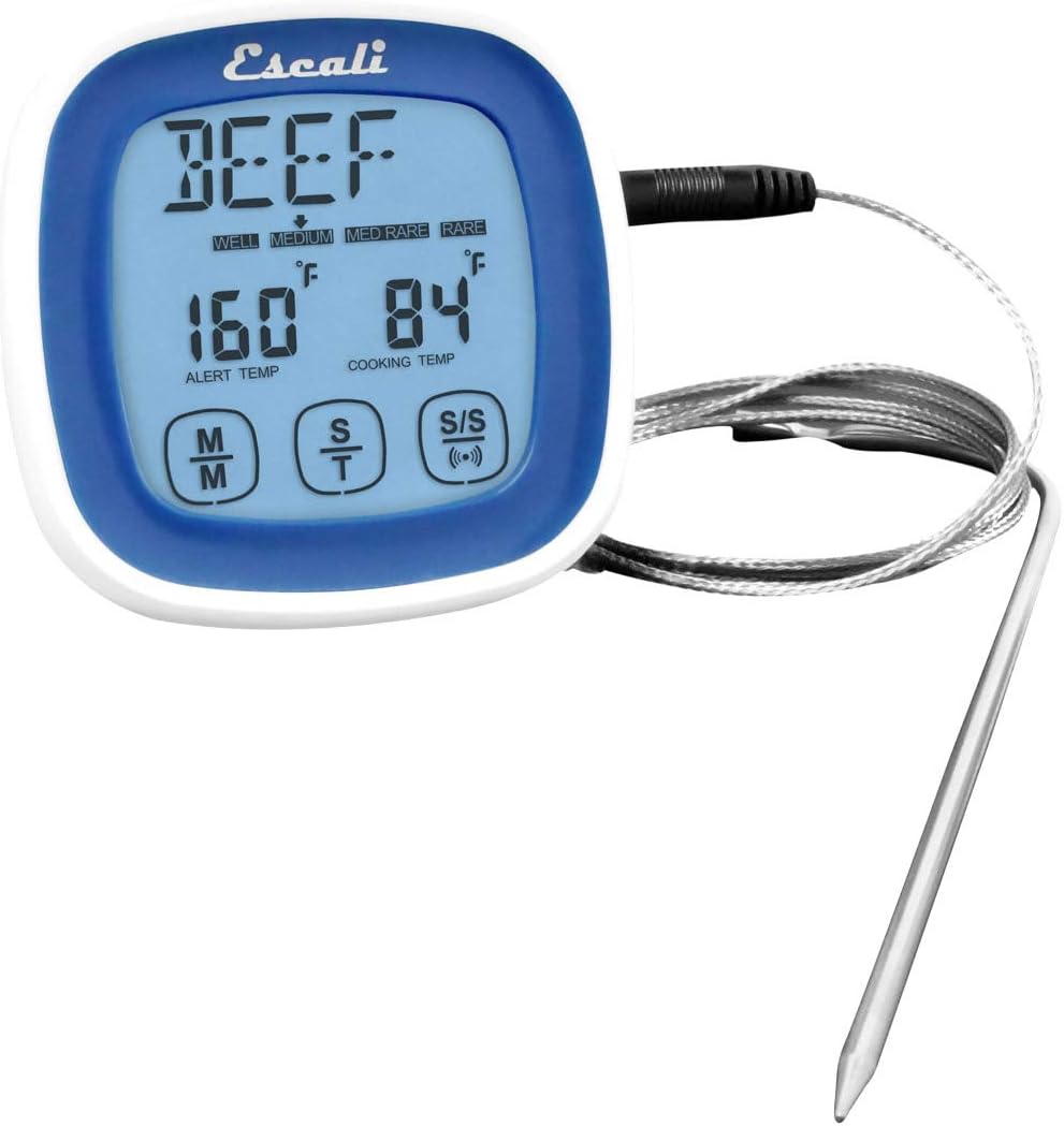 Escali DHR1-U Thermometer, Plastic, Blue