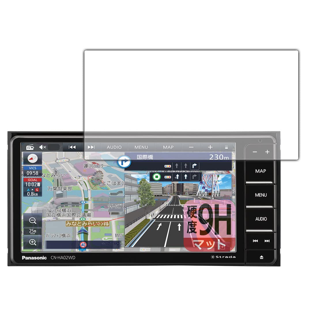 パナソニック　CN-HE02D CN-HE02D 3年保証付き パナソニック カーナビ ストラーダ 7