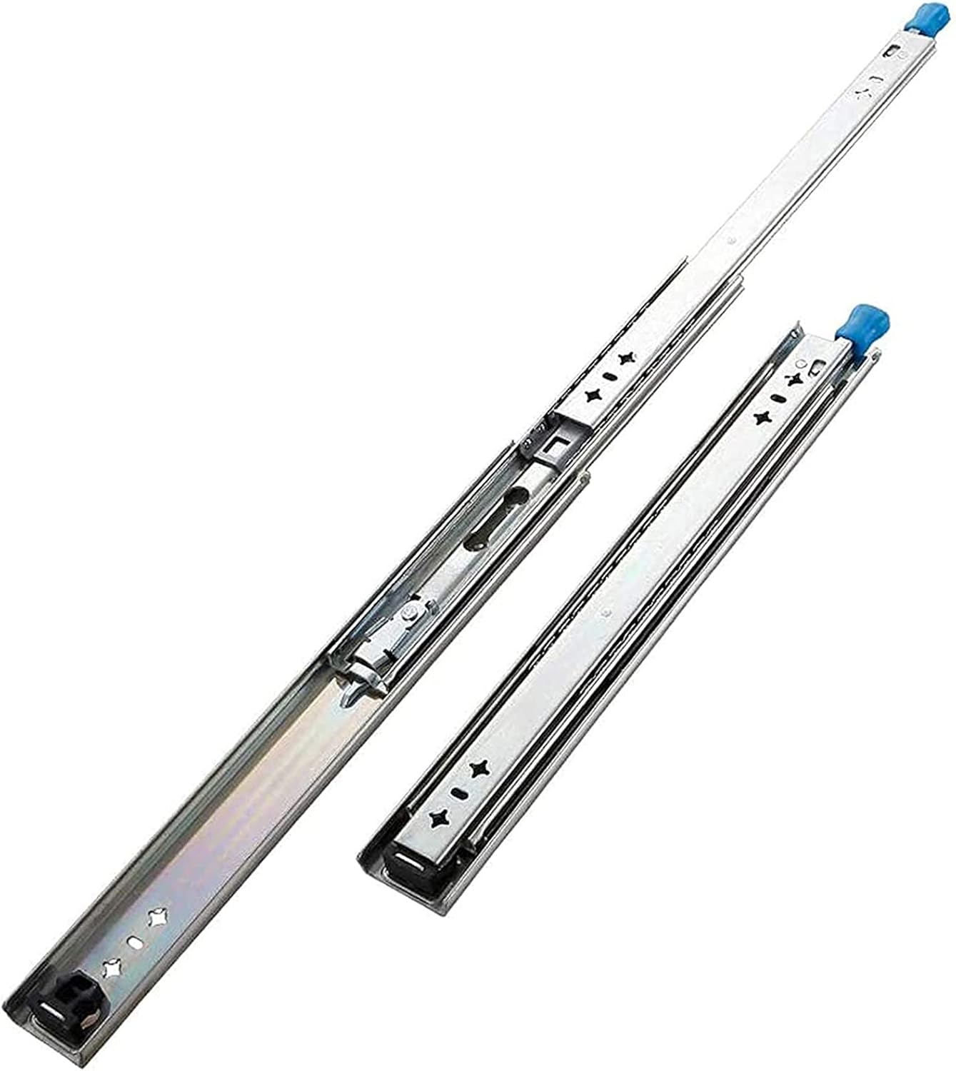 Heavy Duty Drawer Runners with Lock 400mm Telescopic Runners Full Extension Drawer