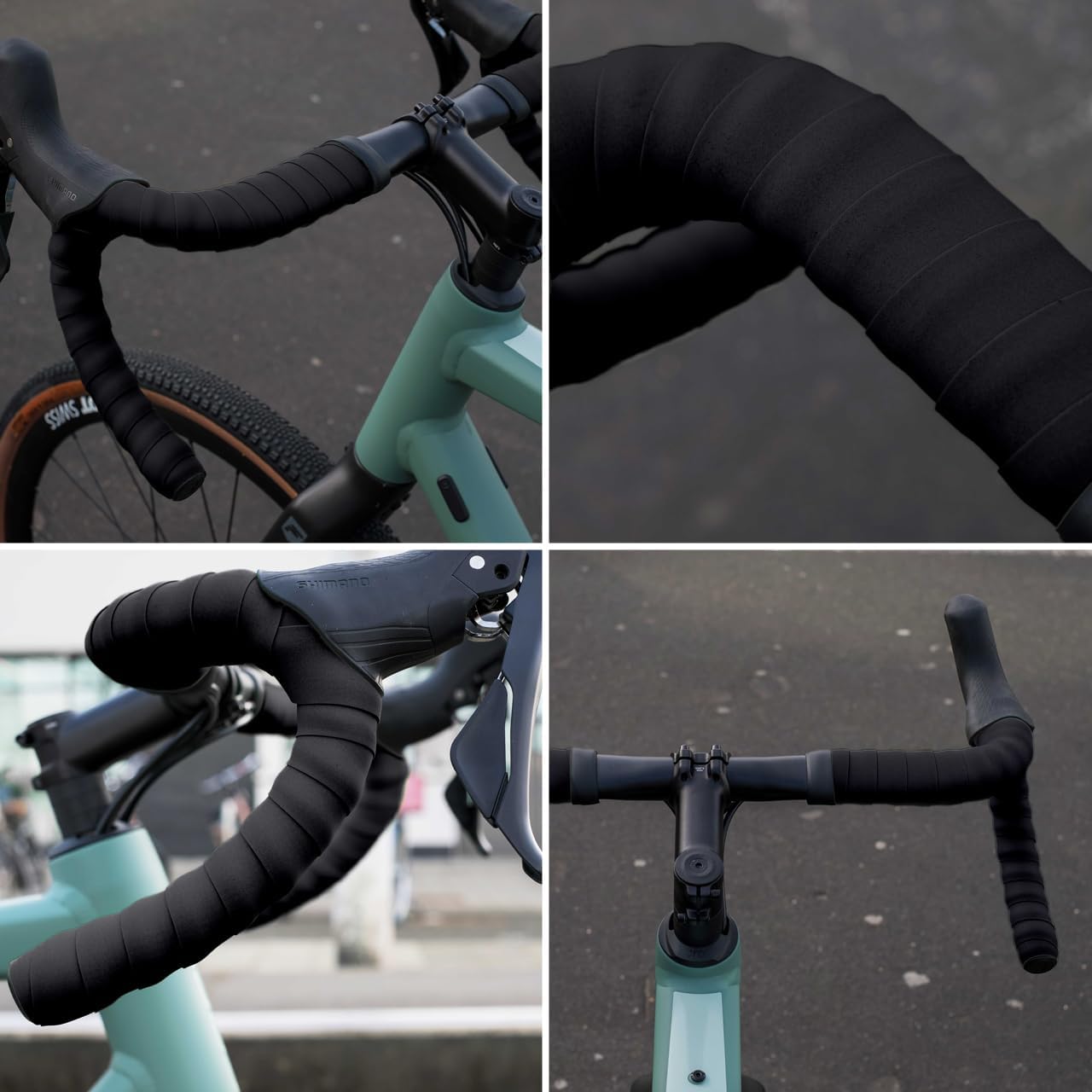BBB Cycling — рулевая лента для велосипеда, противоскользящая и амортизирующая, для горных, шоссейных и городских велосипедов; в комплекте — клейкая лента и заглушки для руля RaceRibbon BHT-01