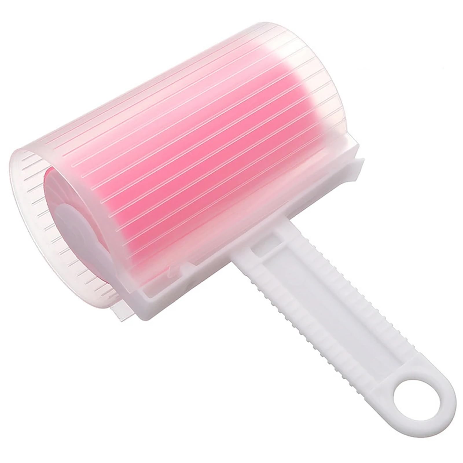Lint Roller 5pcs Reusable Washable Lint Roller Pet Hair Remover Cleaner(Pink)