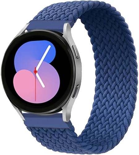 Samsung Galaxy Watch 456 - Correa elástica trenzada de nailon de 0.780.86 pulgadas para Galaxy Watch de 1.81 pulgadas, Gear S33 de 1.772 pulgadas