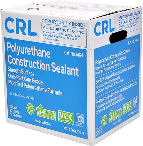 Miniatura 6 de CRL Sellador de construcción de poliuretano negro M64