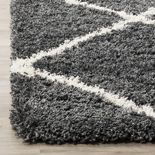 Image of F & B Rugs Luxurious Luck high Density Thick & Soft Shaggy Carpet Microfiber 2 Inch Pile Height 6 x 9 feet