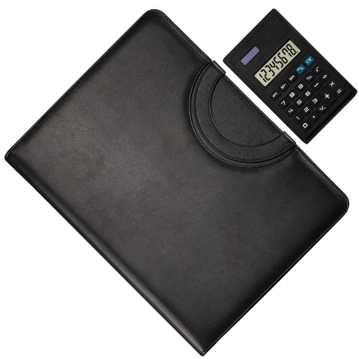 Cartella Portadocumenti Business con Zip, Formato A4, Nera
