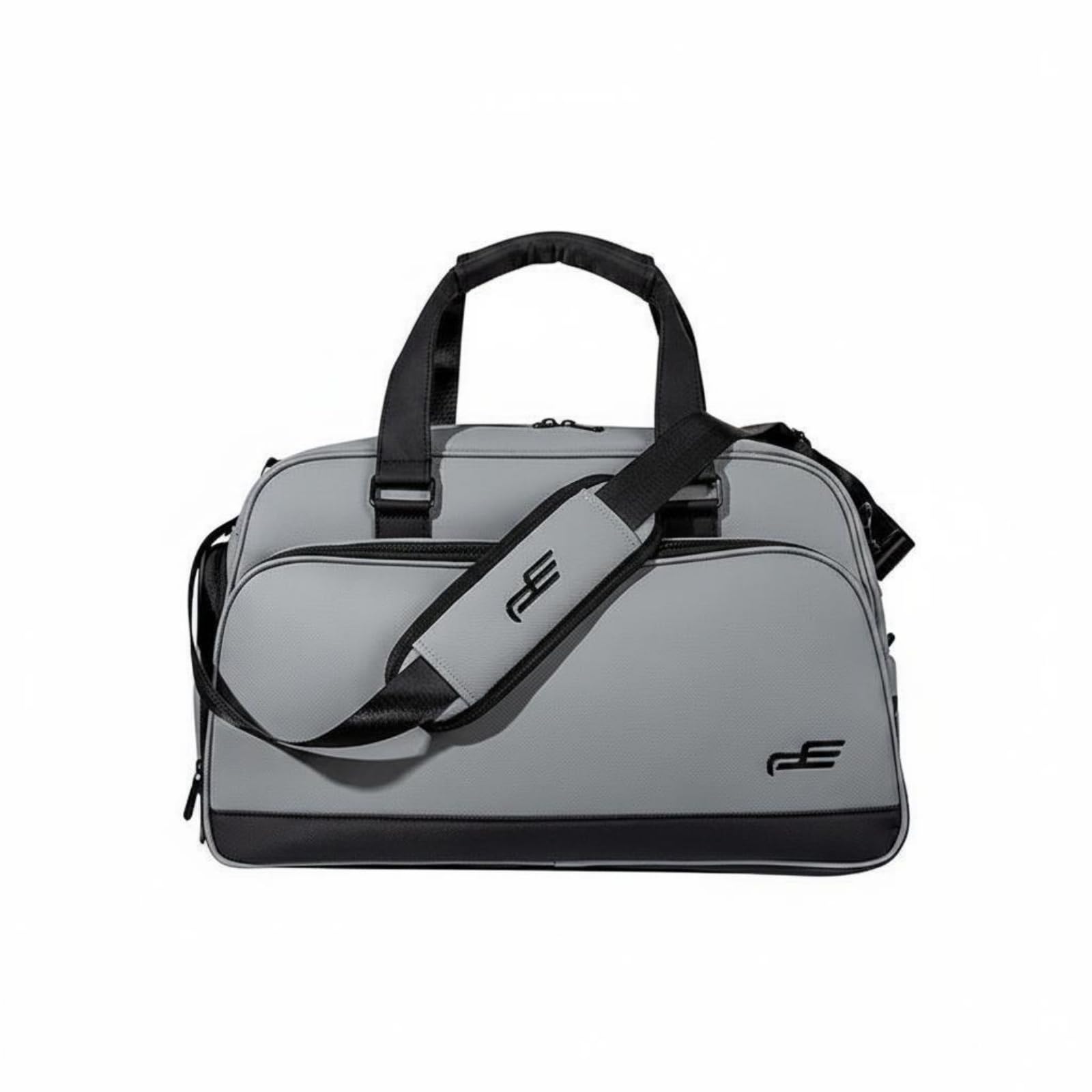 Estuche Guardarropa para Golf con Compartimentos Separados para Ropa y Calzado Confeccionado en Nylon Resistente al Agua para Llevar Completas y, Gris