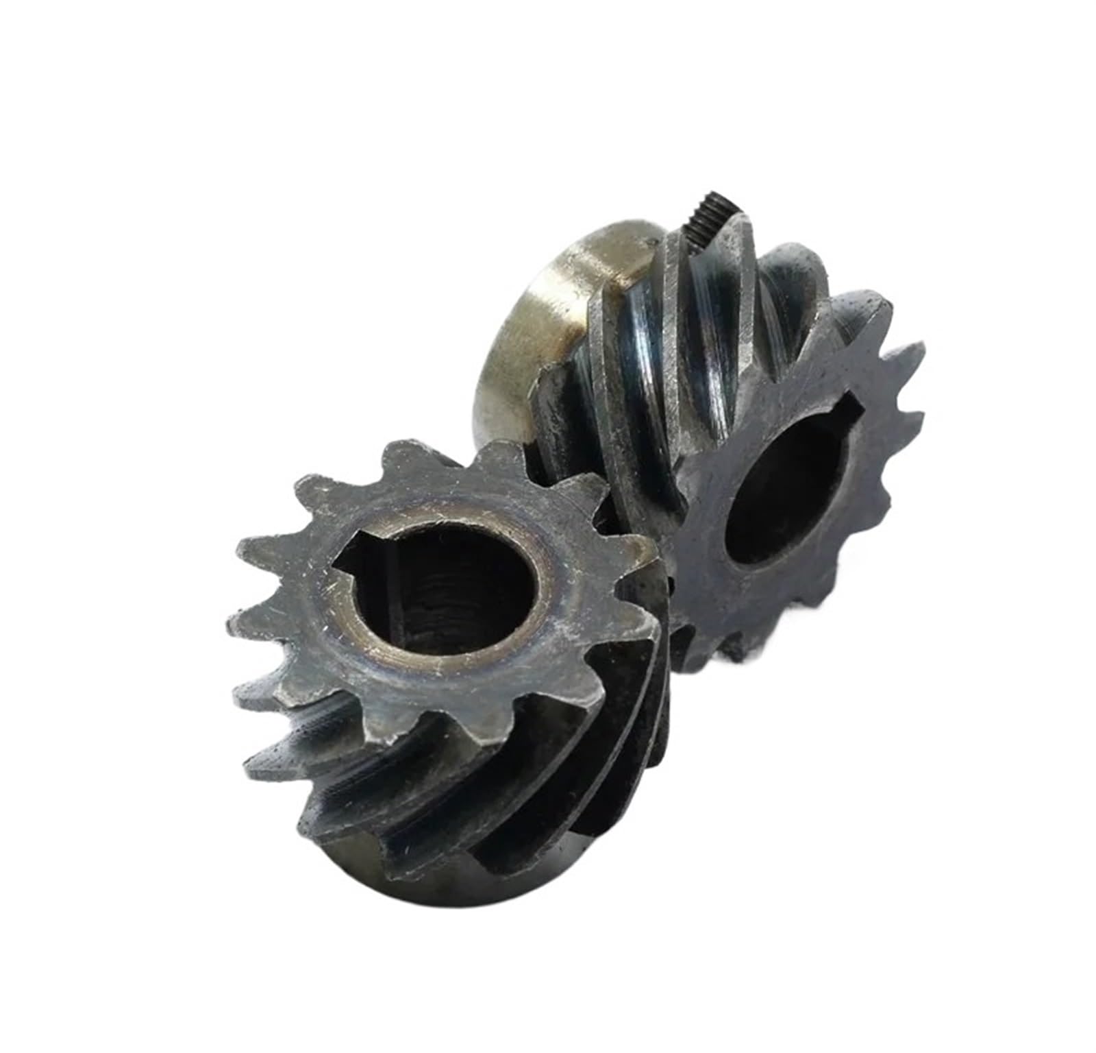 Bevel Gear Pinion Hardware Mechanical Left-Handed and Helical Gear 2 M 15 Teeth Inner Hole 10/12/14/15/17/19mm Precision Spiral Gear 2M15T TransmissionCNC 3D Printer(1pcs Right hand-2M15T 20mm Keyway