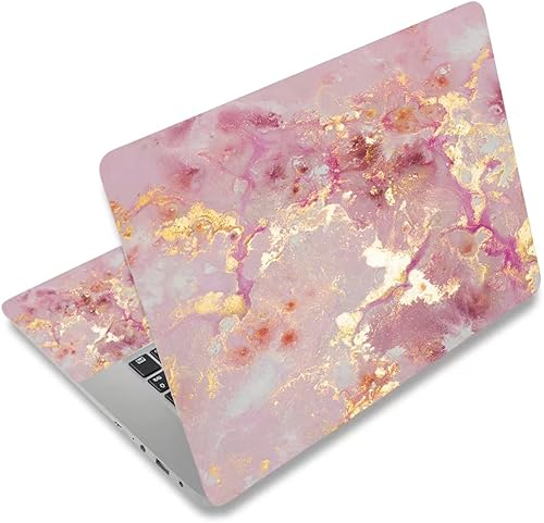 Miniatura 77 de Adhesivo para laptop de 12.1-15.6 pulgadas, calcomanía reutilizable universal de vinilo para laptop, protector de arte impermeable en color panal