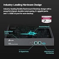 Vista 3 de TP-Link Controlador de Hardware Omada SDN Integrado 2 Puertos Gigabit + 1 Puerto USB 3.0 Gestiona hasta 500 Dispositivos Monitoreo
