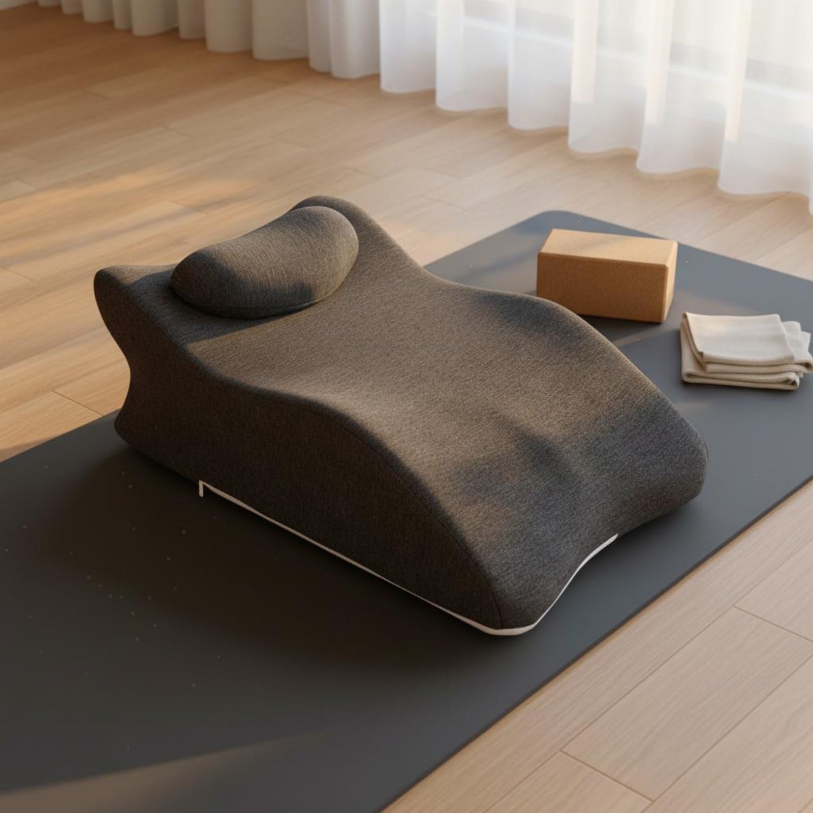 KESOTO Almohada Multifuncional Almohada Ergonómica Cojín de Almohada de Postura Área para Colocar Brazos y Respiración Despejada Adecuada para Siesta en, Rosa