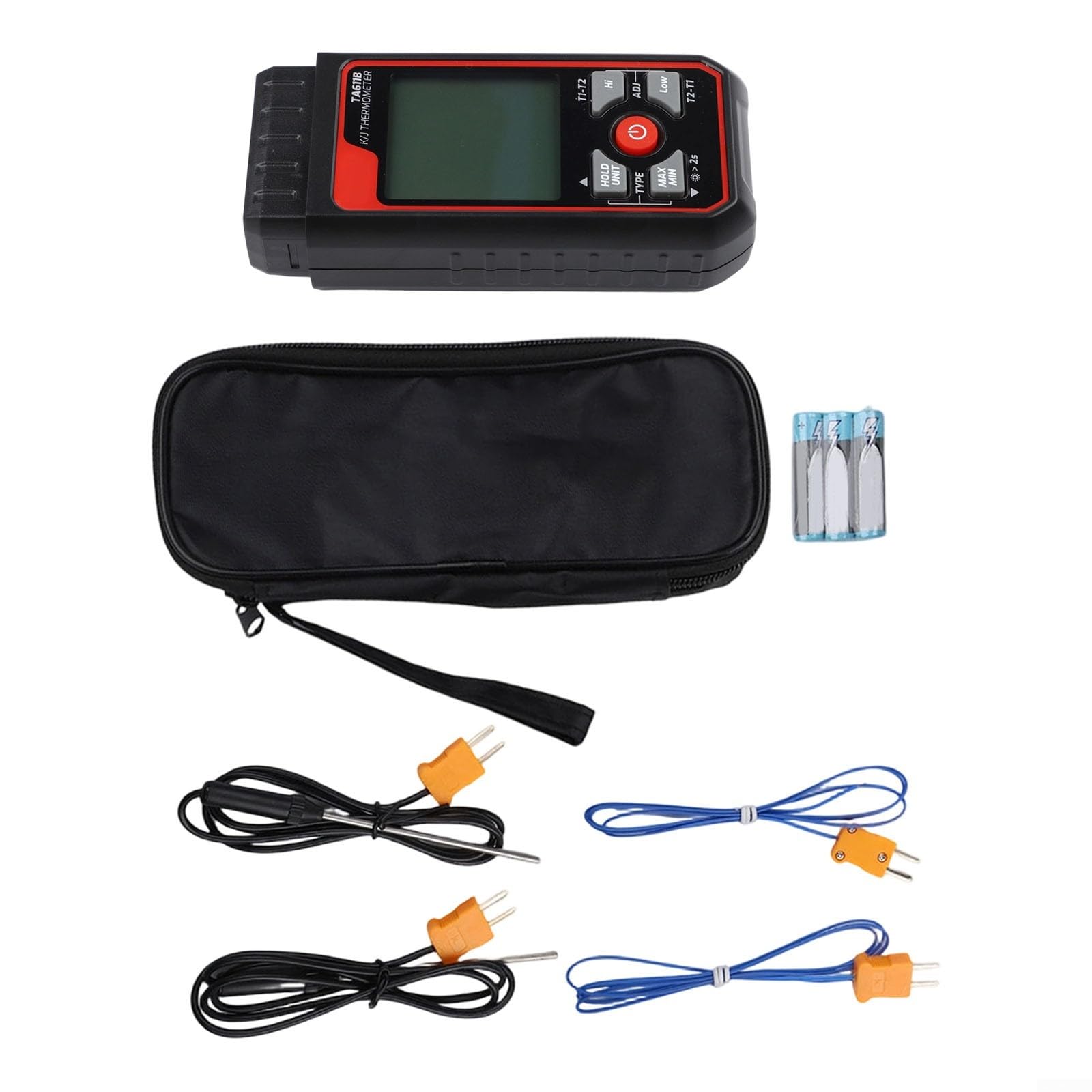 ReachMall Edelstahlsonde Industrie Thermometer K-Typ Präzise