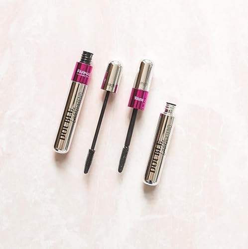 Miniatura 6 de FARMASI Máscara de doble extensión de pestañas, aplicador de alargamiento de pestañas, efecto natural de alargamiento y engrosamiento, sin