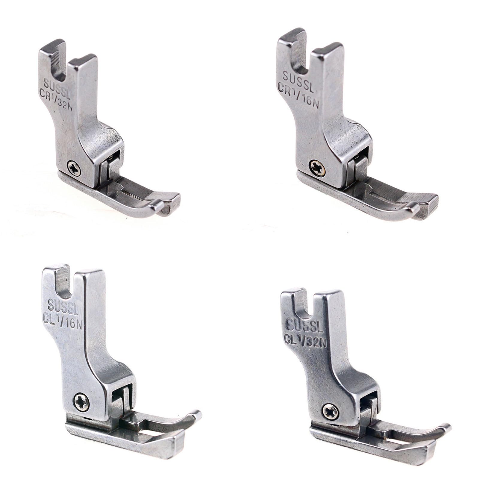 Industrial Alloy Presser Foot for Flatbed Machines Extended Base Cloth Control Sturdy Sewing Solution Cotton Presser Foot