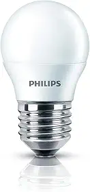 Lâmpada LED mini bulbo, Luz amarela, 4W, bivolt (100-240V), base E27