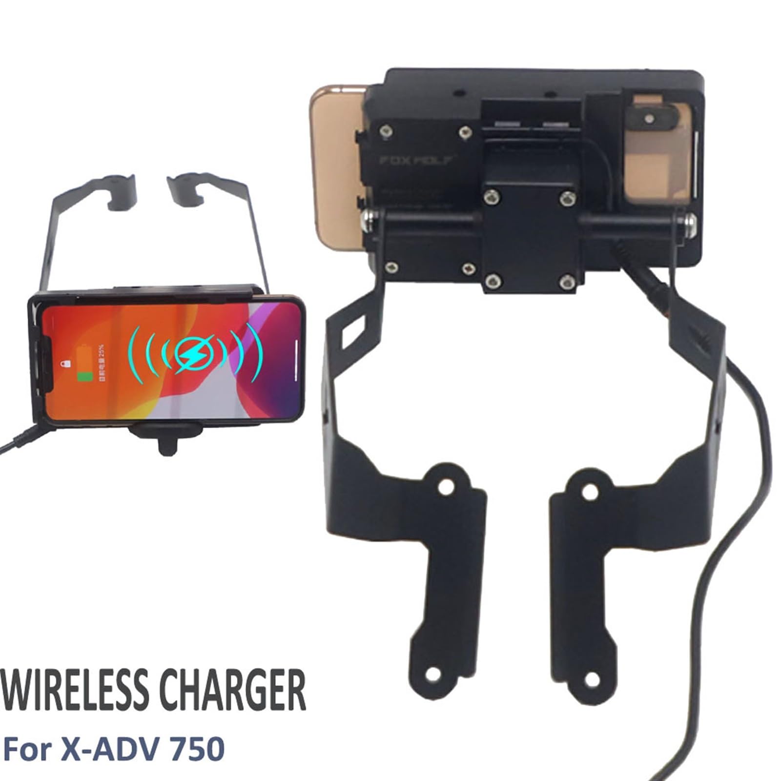 Motocykl X-ADV 750 telefon komórkowy bezprzewodowy uchwyt
