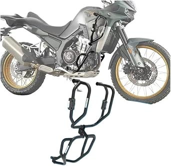Motorcycle Engine Guard Crash Bar Motorcycle Accessories Frame Bumper Anti-Crash Bar Anti-Fall Protection Kit Engine Protective Cover for 800X v KOVE 800X