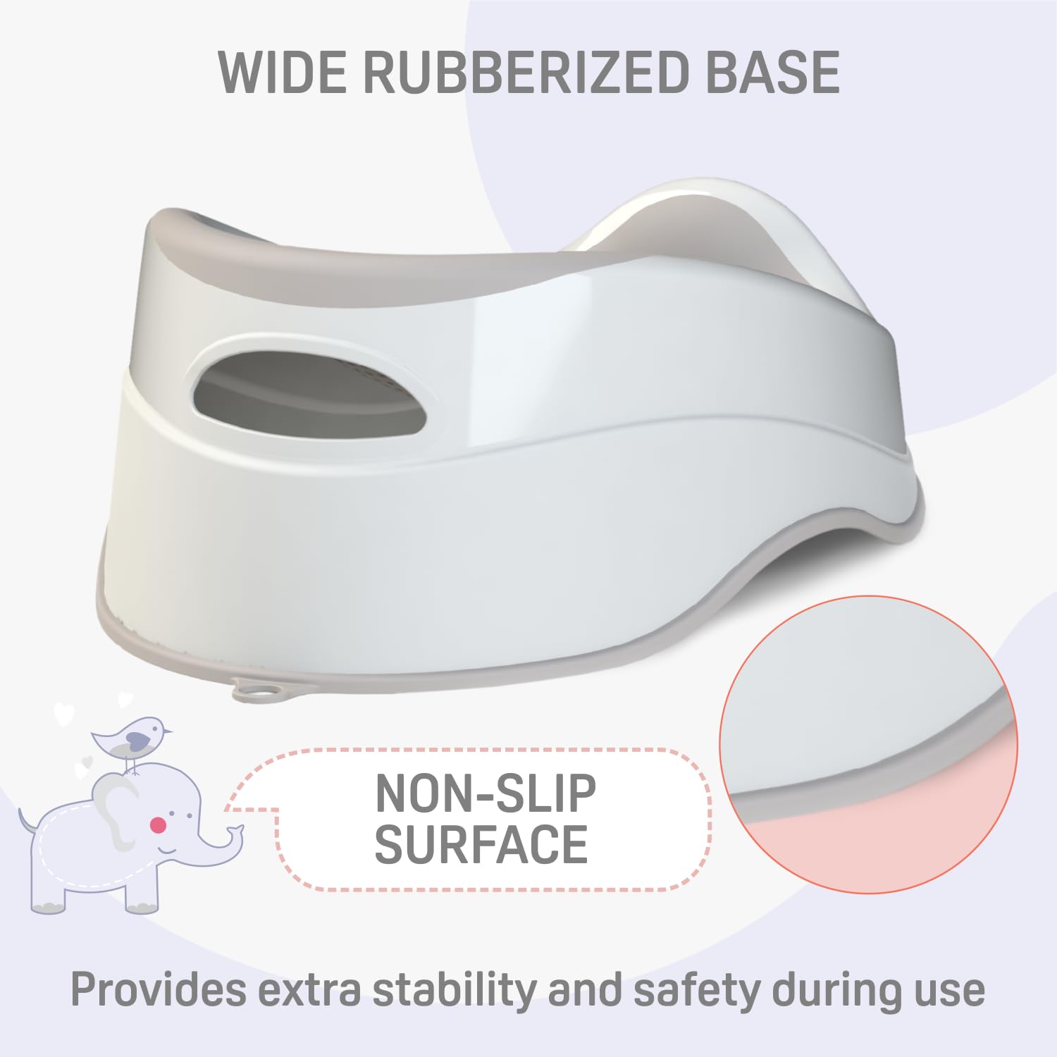 BABYLON DOLPHIN Supporto Vaschetta Bagnetto Neonato – Ergonomica con Sedile Antiscivolo da 0 a 6 Mesi, Ipoallergenica e Resistente alla Muffa – Riduttore Sdraietta Bagnetto Neonato – Grigio chiaro