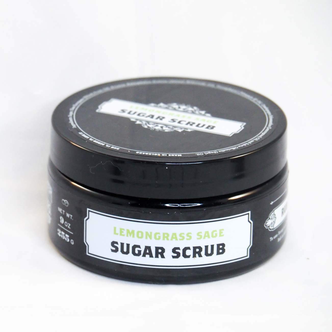 SPINSTER SISTERS CO Lemongrass Sage Sugar Scrub, 9 OZ