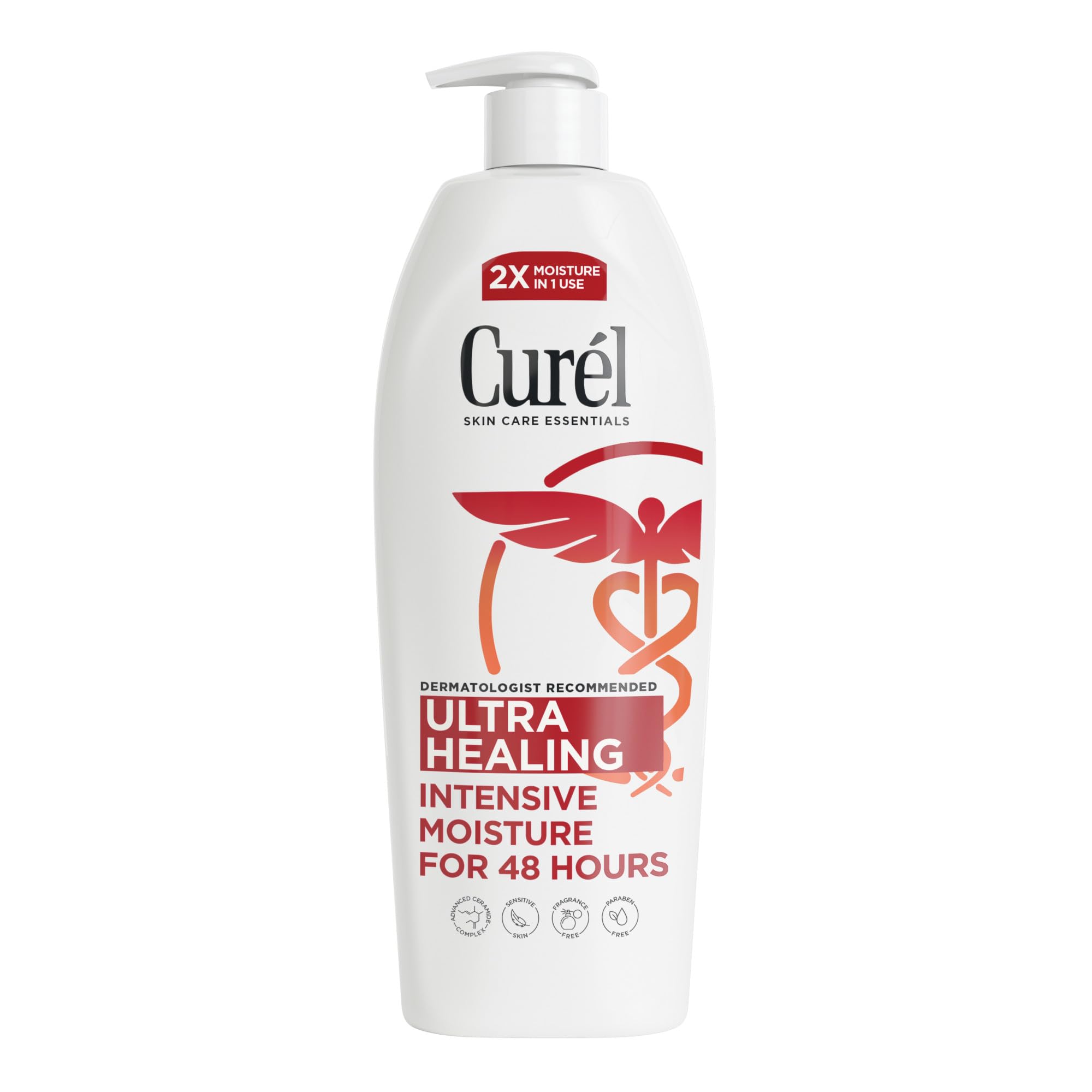 Amazon.com: Curel Ultra Healing Lotion, Hand and Body Moisturizer 