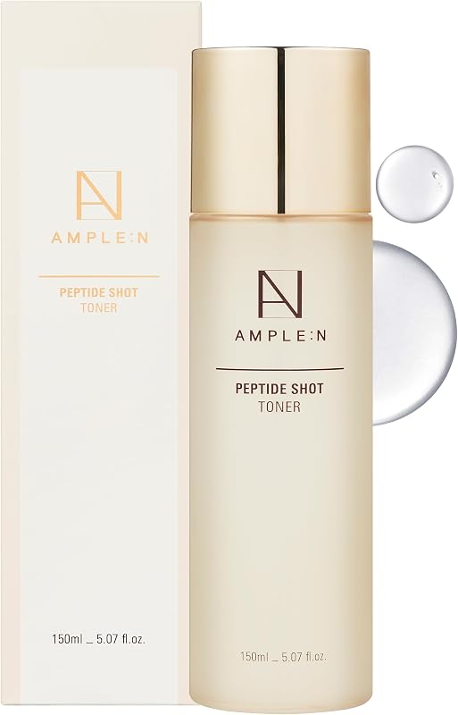 Tônico facial AMPLE:N Peptide Shot com peptídeos, 150 mL